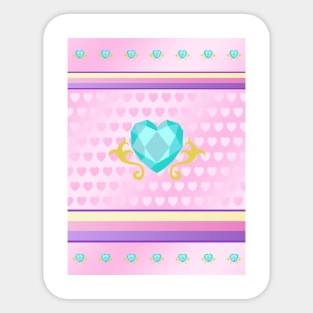 My little Pony - Princess Cadence Cutie Mark V5 Sticker